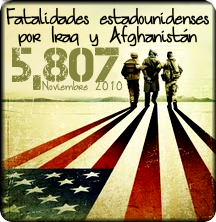 American fallen soldiers in Iraq and Afghanistan